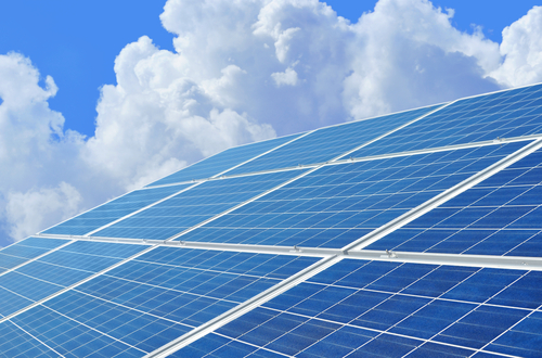 modern eco friendly solar panels