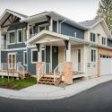 Exterior of townhomes on Hammond Bay Road