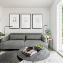 Living room of Tidalwood multi-family development in Ladysmith by Westmark Construction.